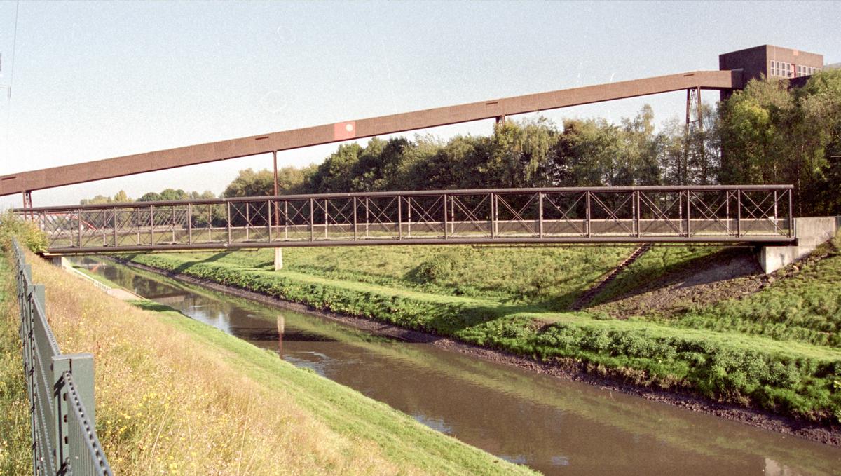 Fuß- und Radwegbrücke, Nordsternpark, Gelsenkirchen 