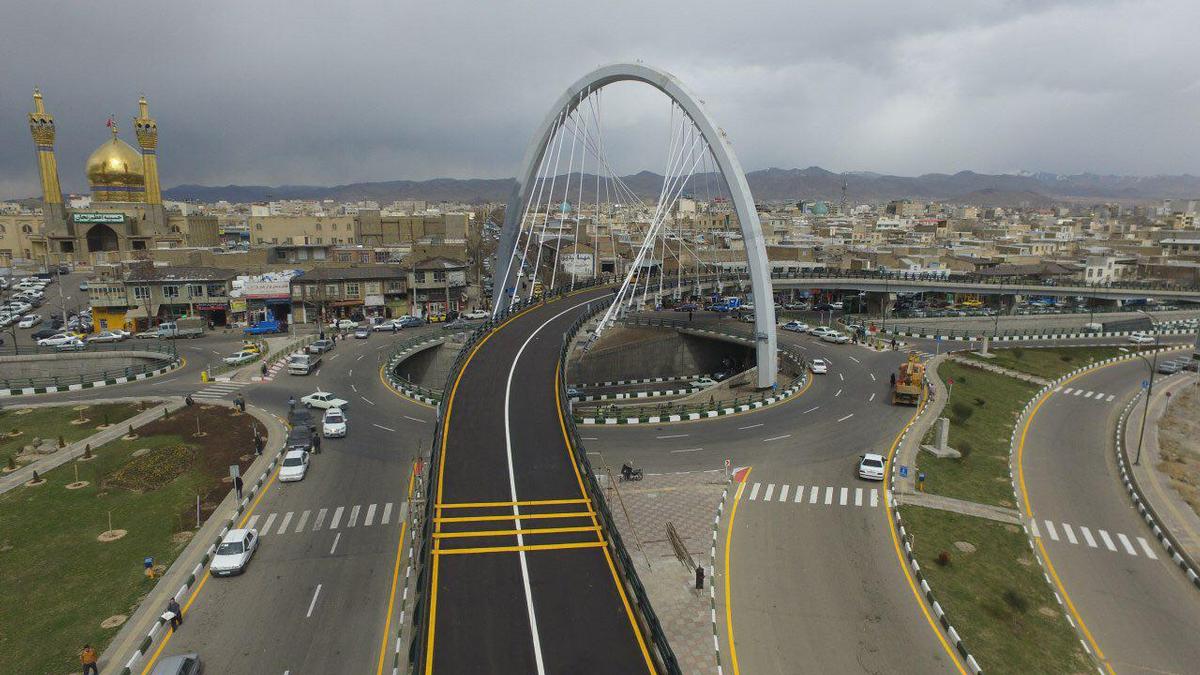 Zanjan Cable-Stayed Bridge 