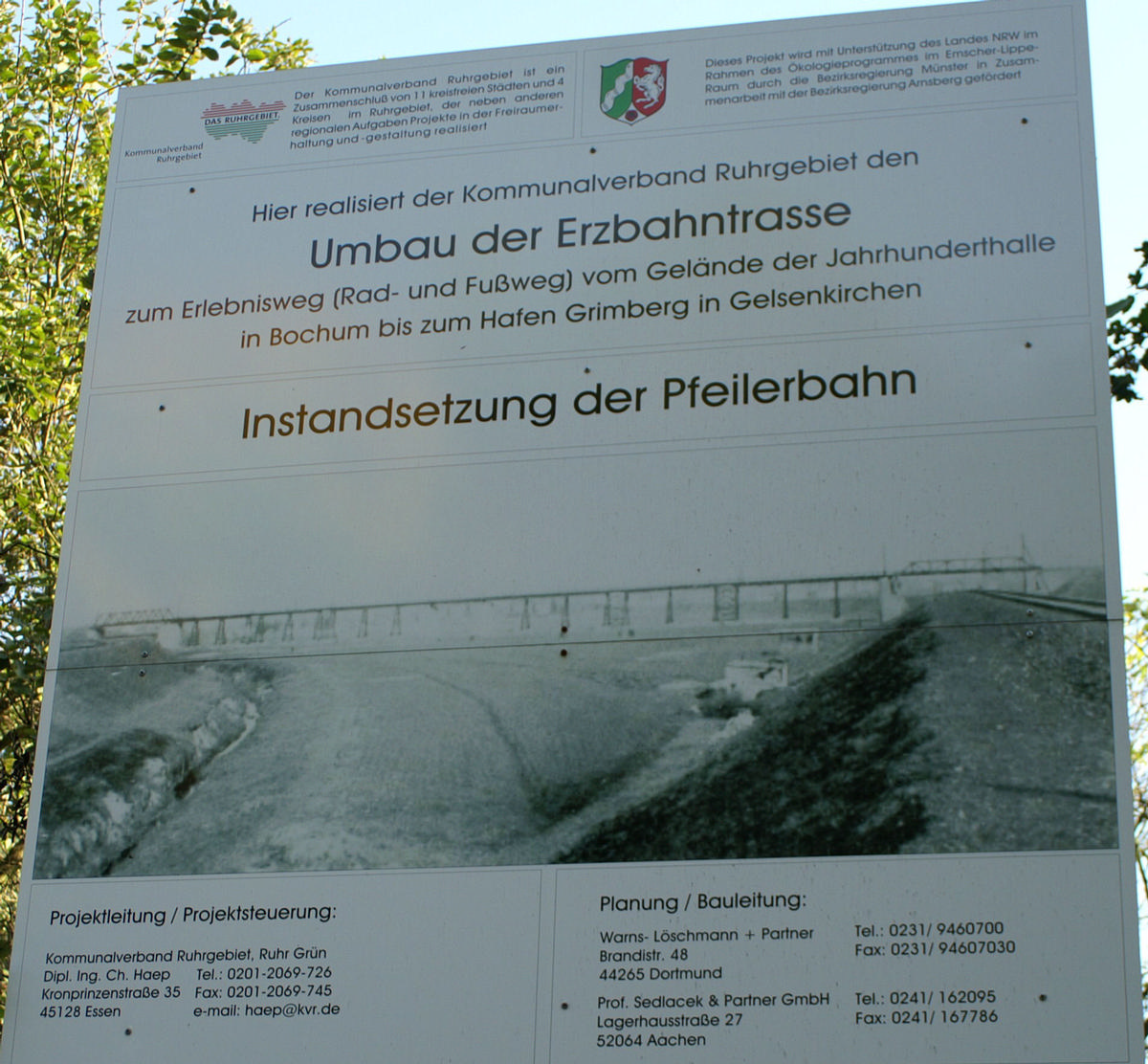 Ancien pont ferroviaire, Gelsenkirchen 