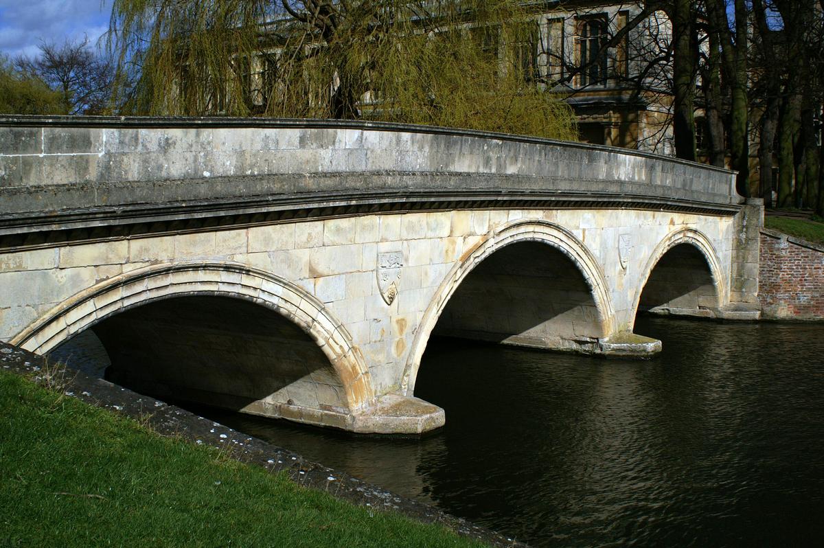 Trinity College Bridge (Cambridge, 1765) 