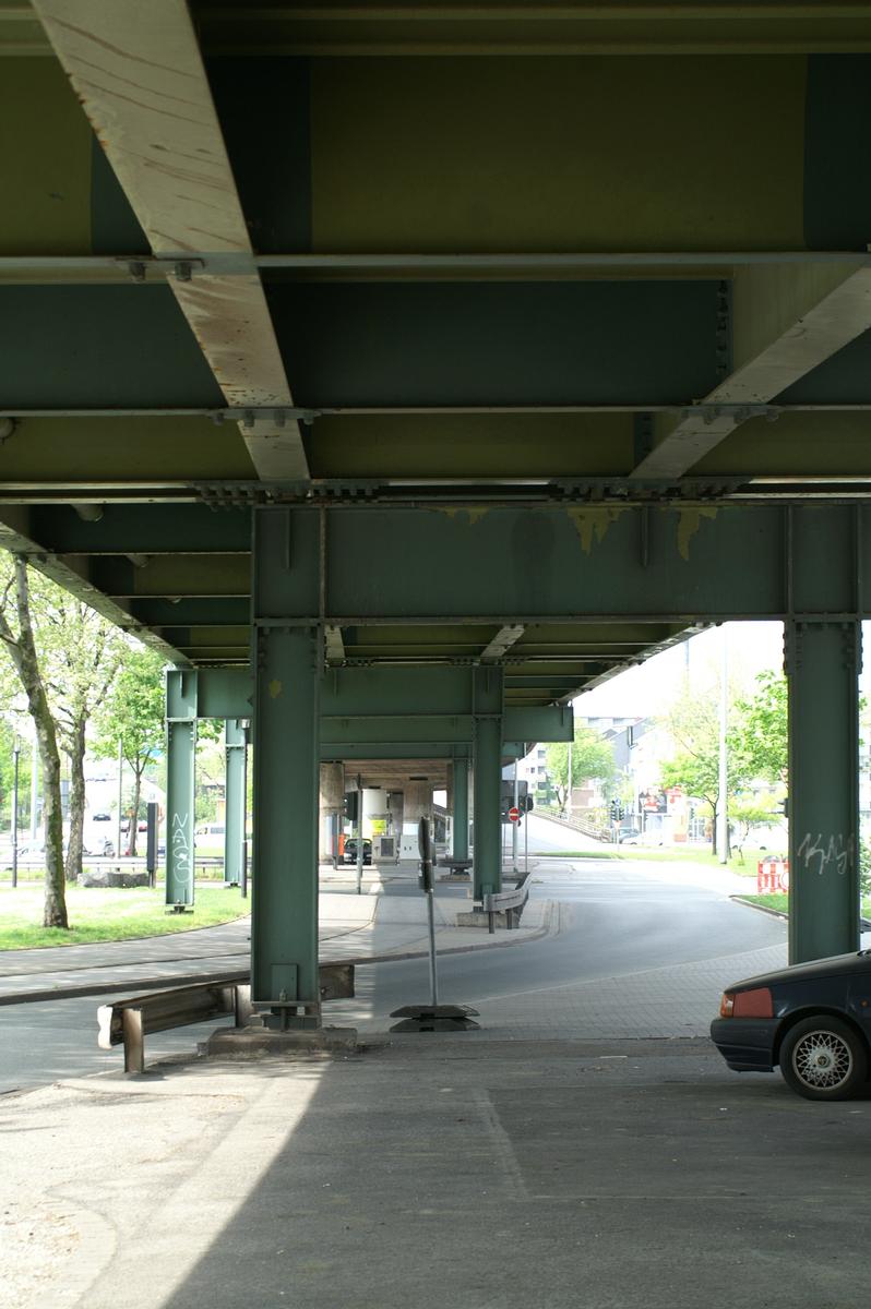 Hochbrücke Plessingstrasse, Duisburg 