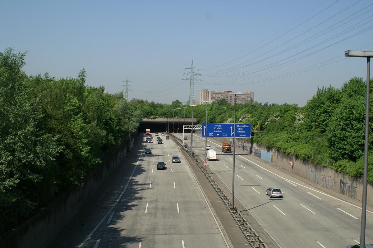 Tunnel de l'Université, Düsseldorf-Wersten 