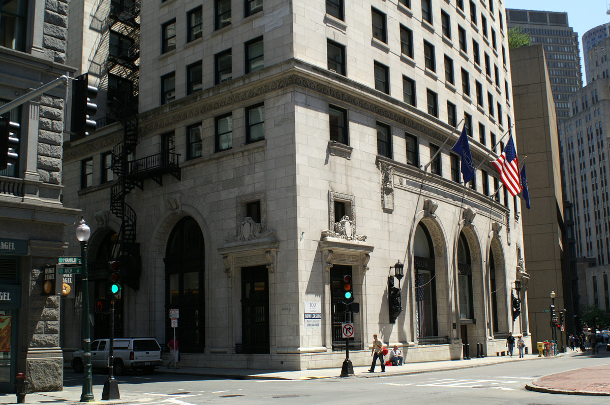 Boston Stock Exchange, Boston, Massachusetts 