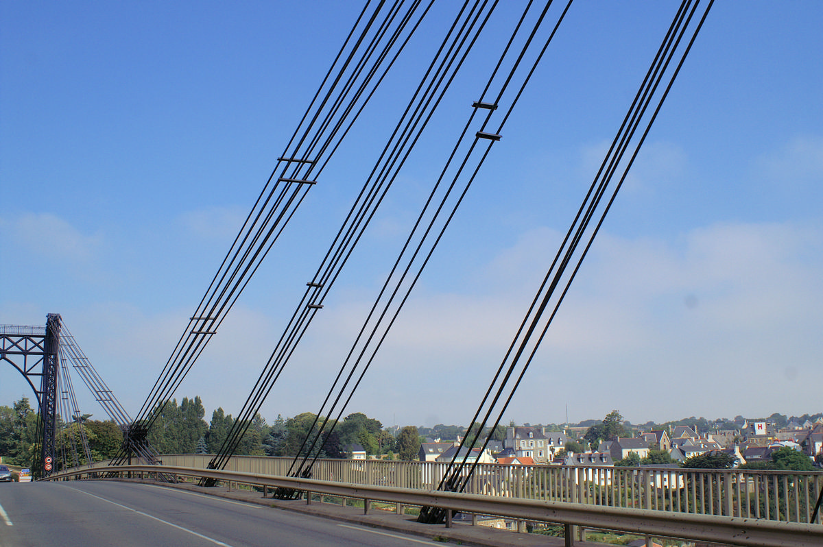Lézardrieux Bridge across the Trieux 