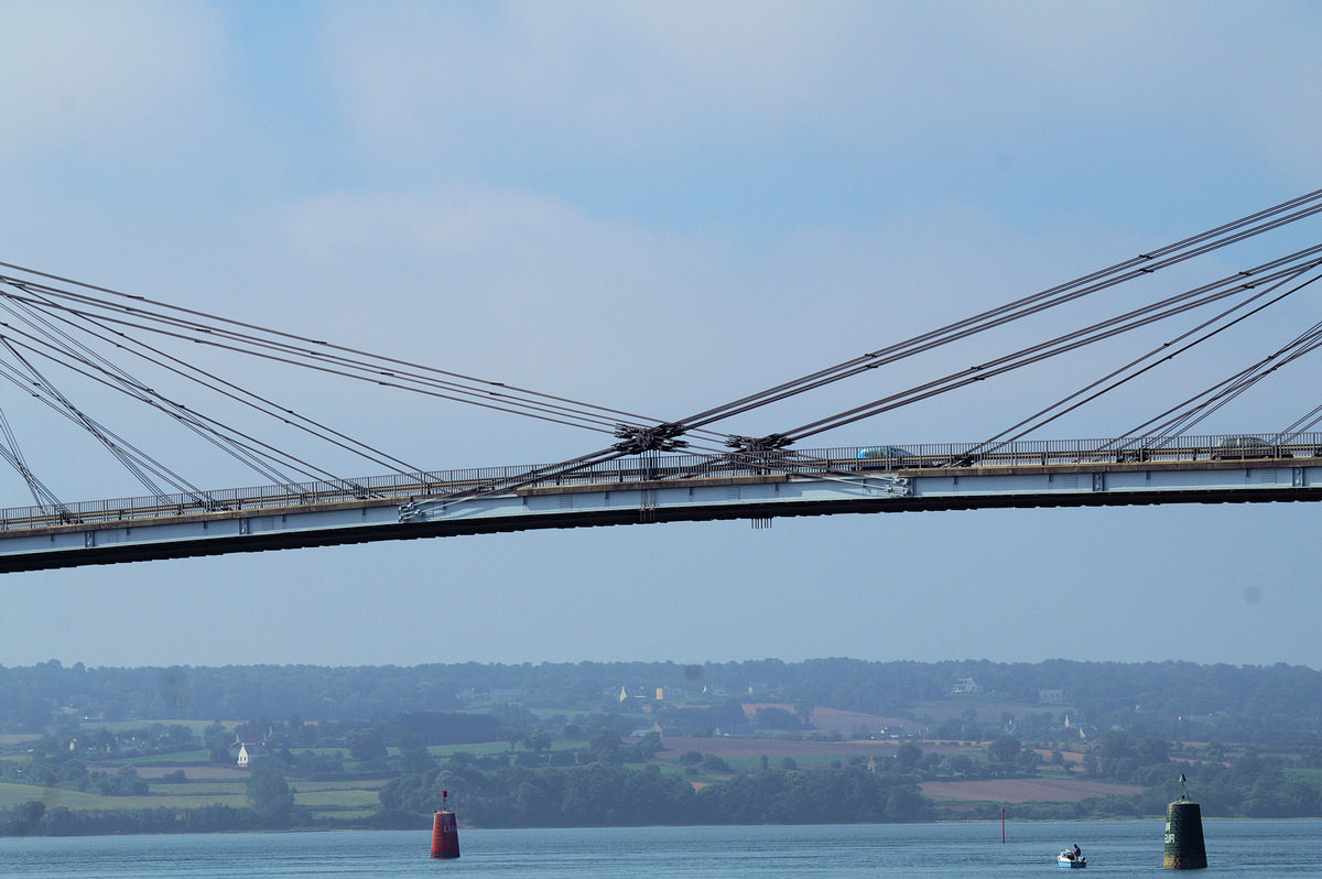 Pont de Lézardrieux sur le Trieux 