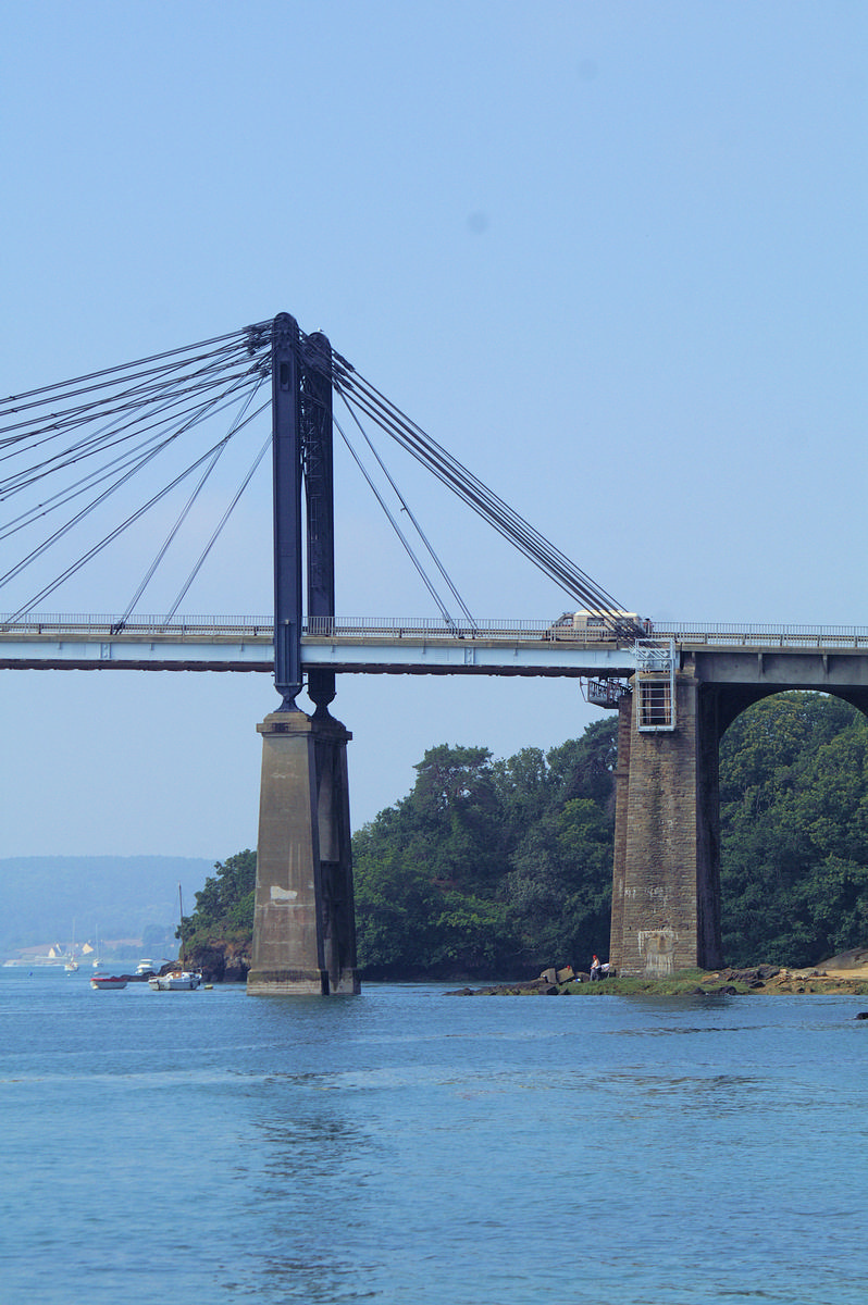 Pont de Lézardrieux sur le Trieux 