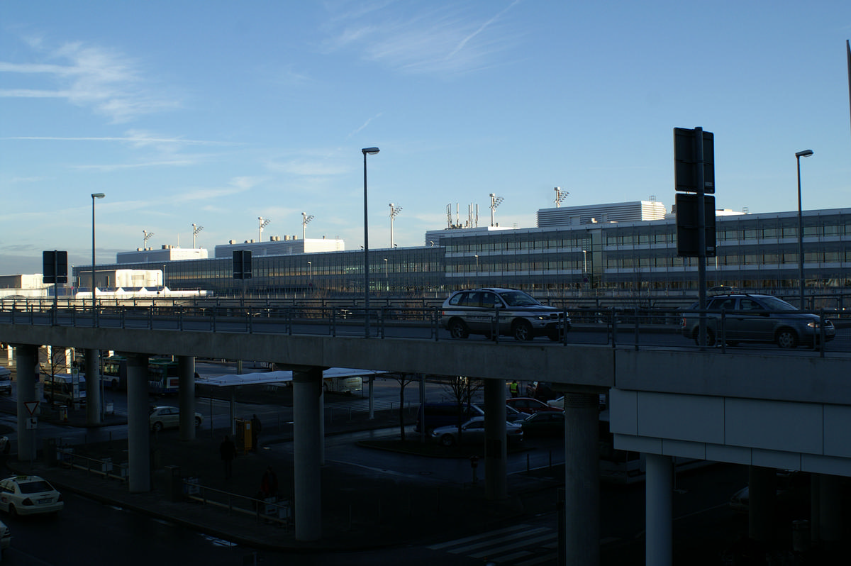 Aéroport de MunichViaduc d'accès 'a l'aérogare 2 