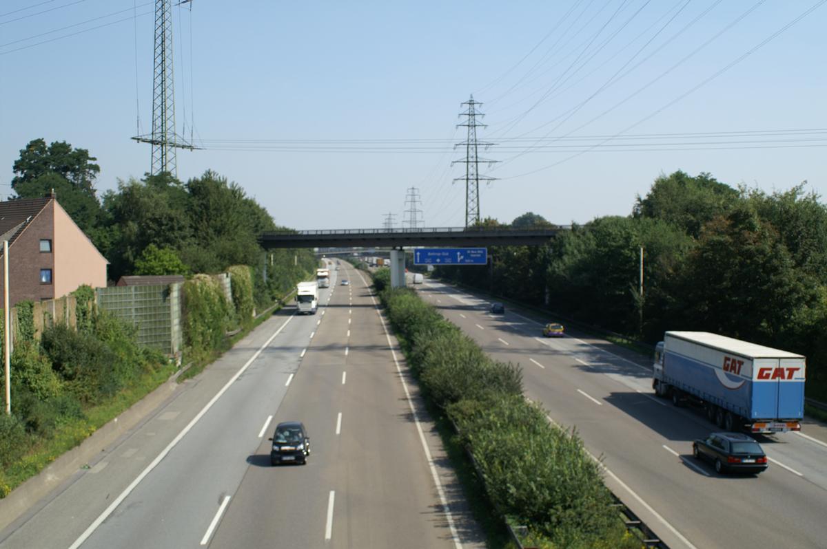 Autobahn A42, Oberhausen 