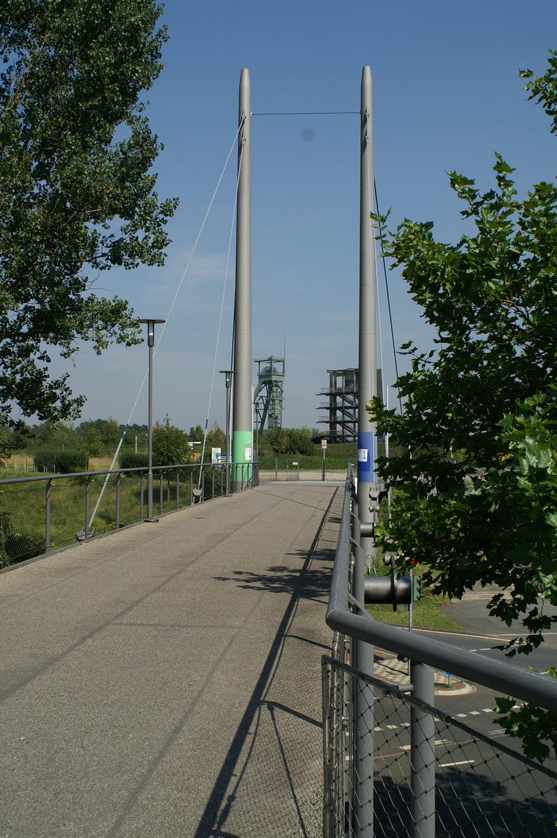 Fußgängerbrücke Osterfeld in Oberhausen-Eisenheim 