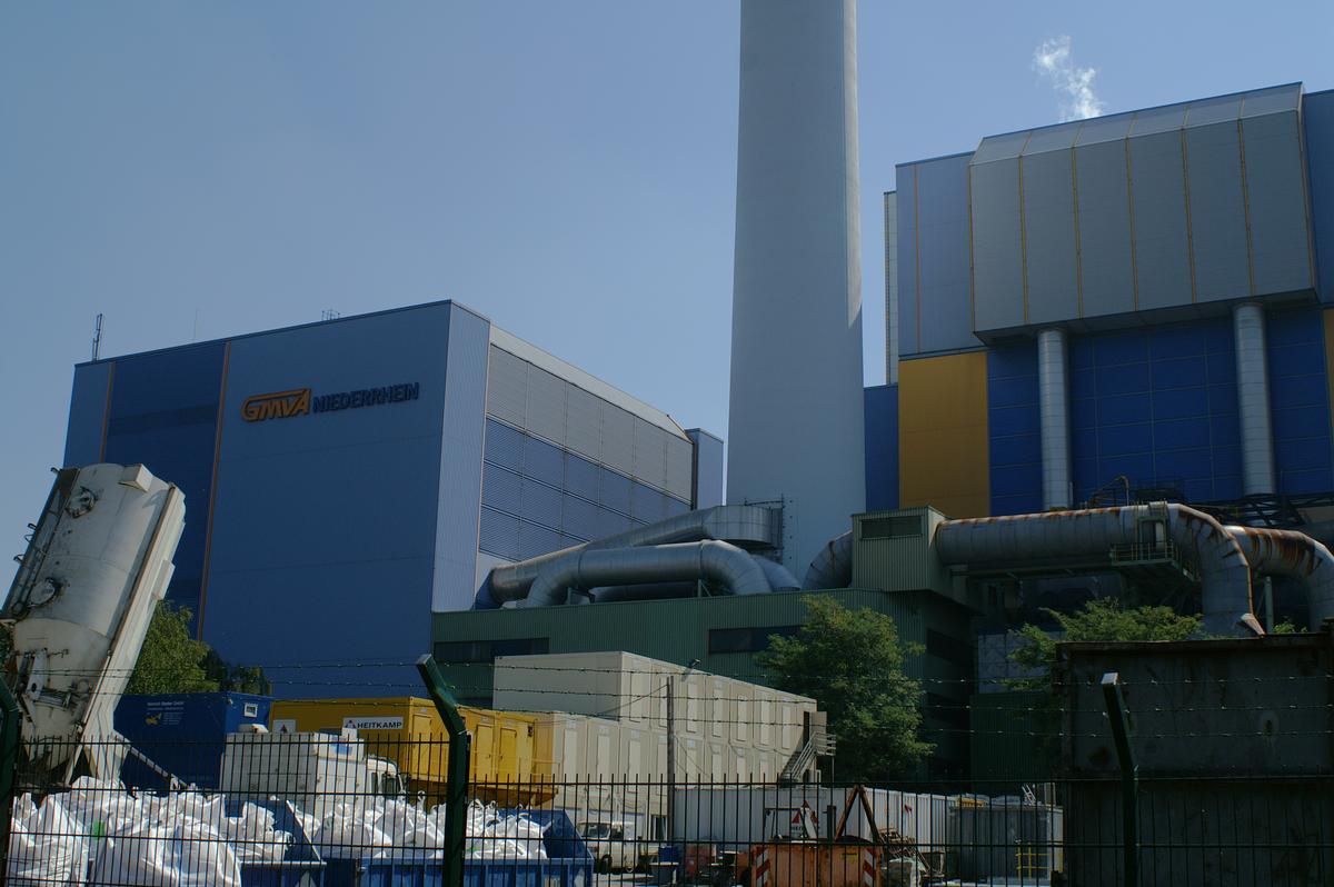 Müllverbrennungsanlage in Oberhausen 
