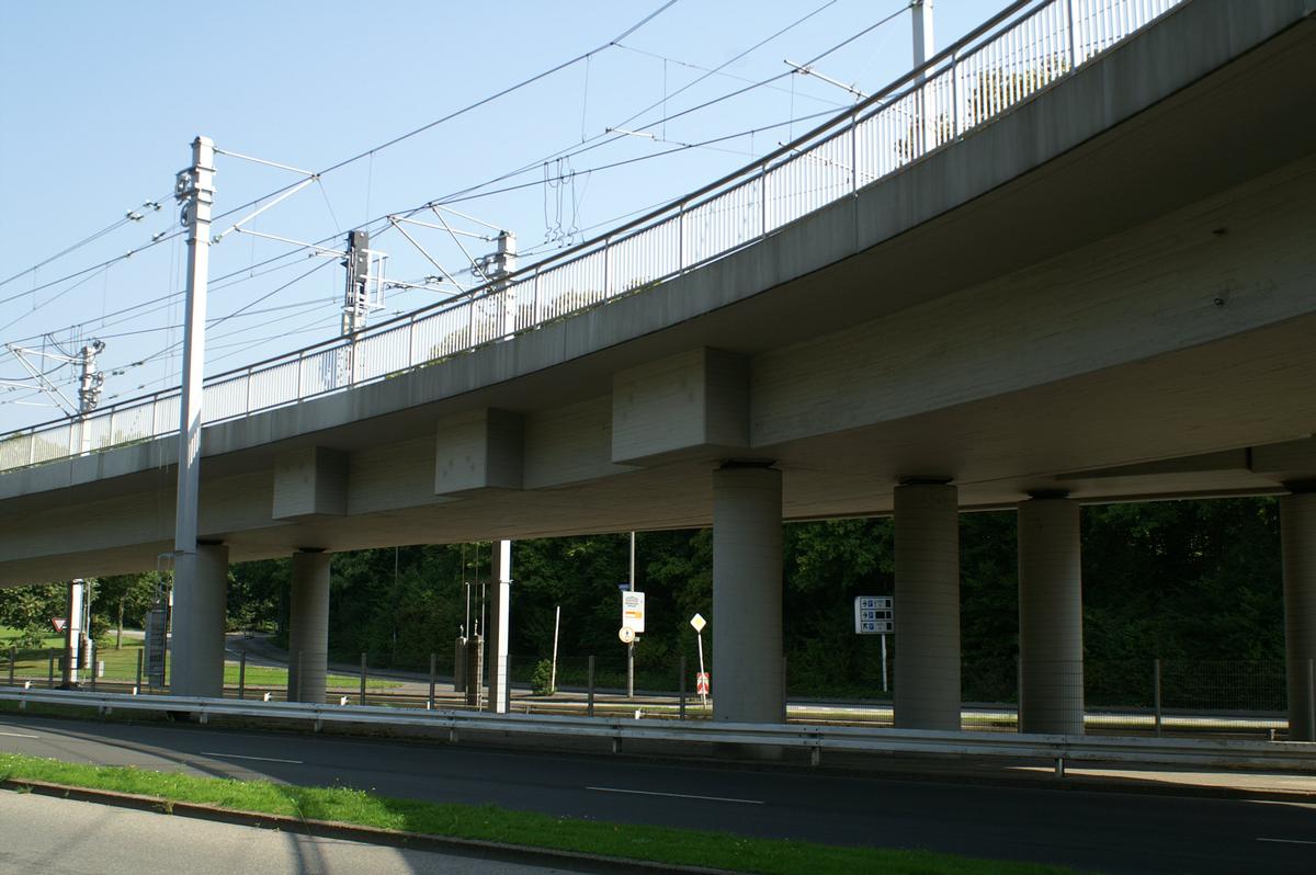 Pont-tramway de l'Ardeystrasse, Dortmund 