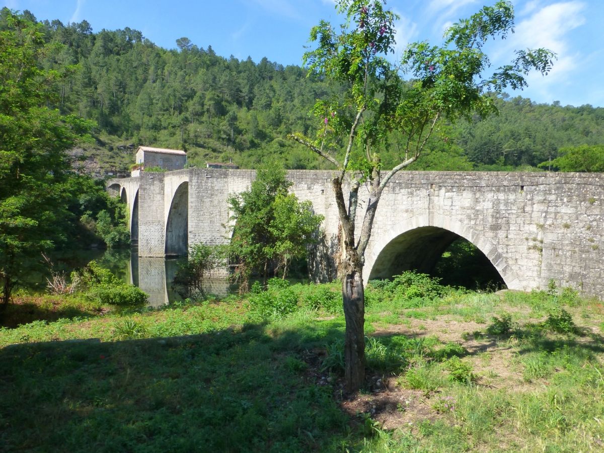 Chassezacbrücke Chambonas 