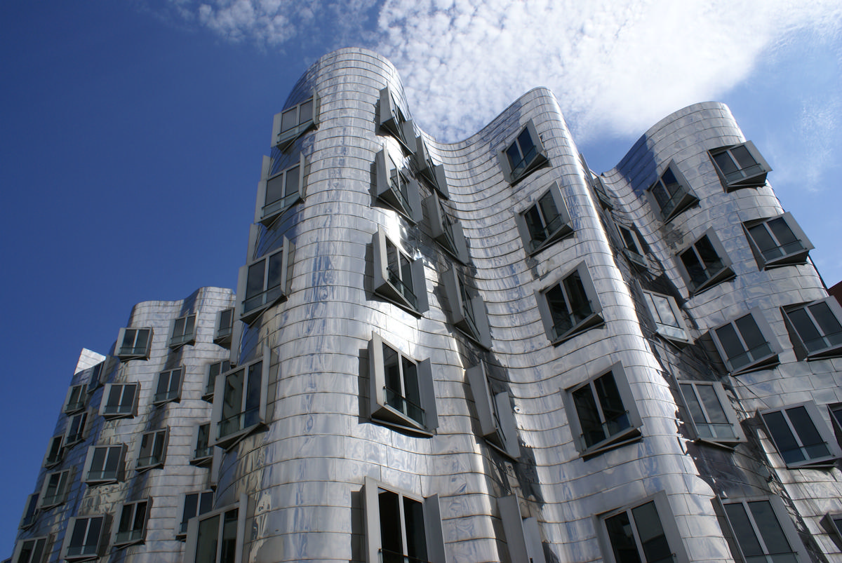 Neuer Zollhof, Medienhafen, Düsseldorf 