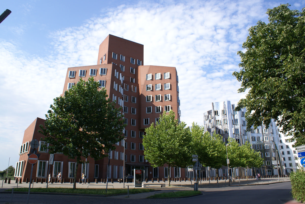 Neuer Zollhof, Medienhafen, Düsseldorf 