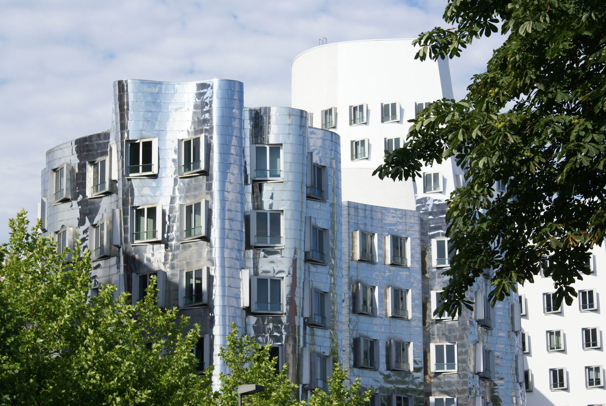 Neuer Zollhof, Medienhafen, Düsseldorf 