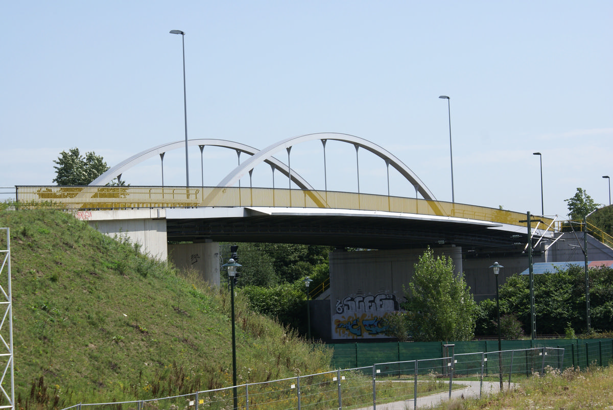 K 3n Road Bridge of the Lichtenbroich Bypass in Düsseldorf 