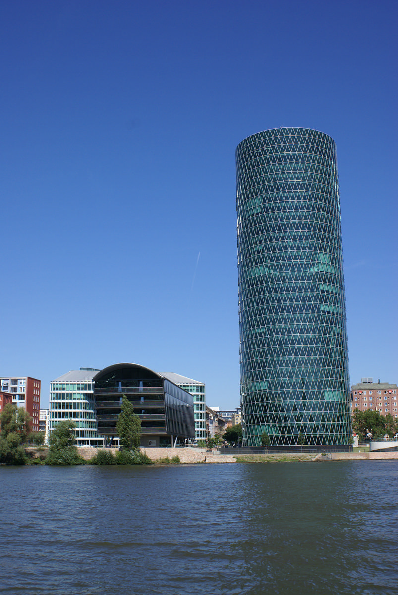 Westhafen - Brückengebäude & Tower, Francfort 