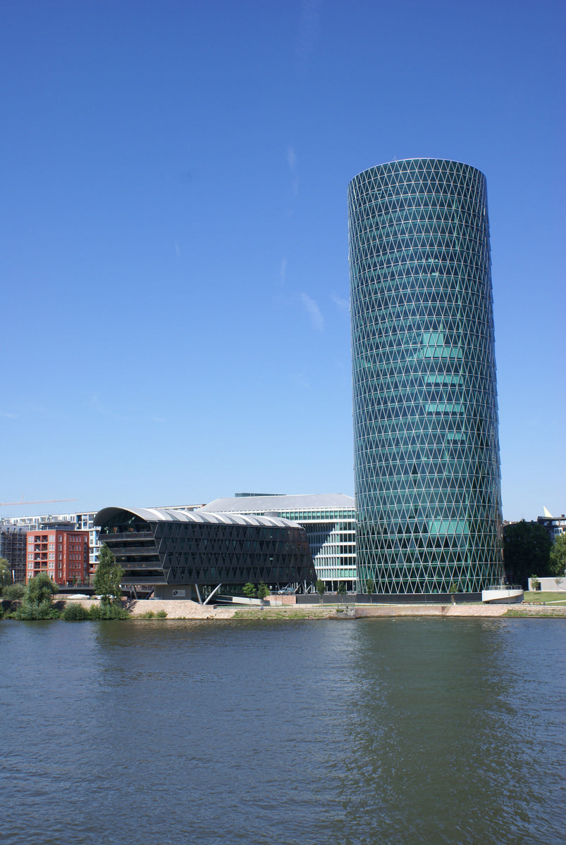 Westhafen - Brückengebäude & Tower, Francfort 