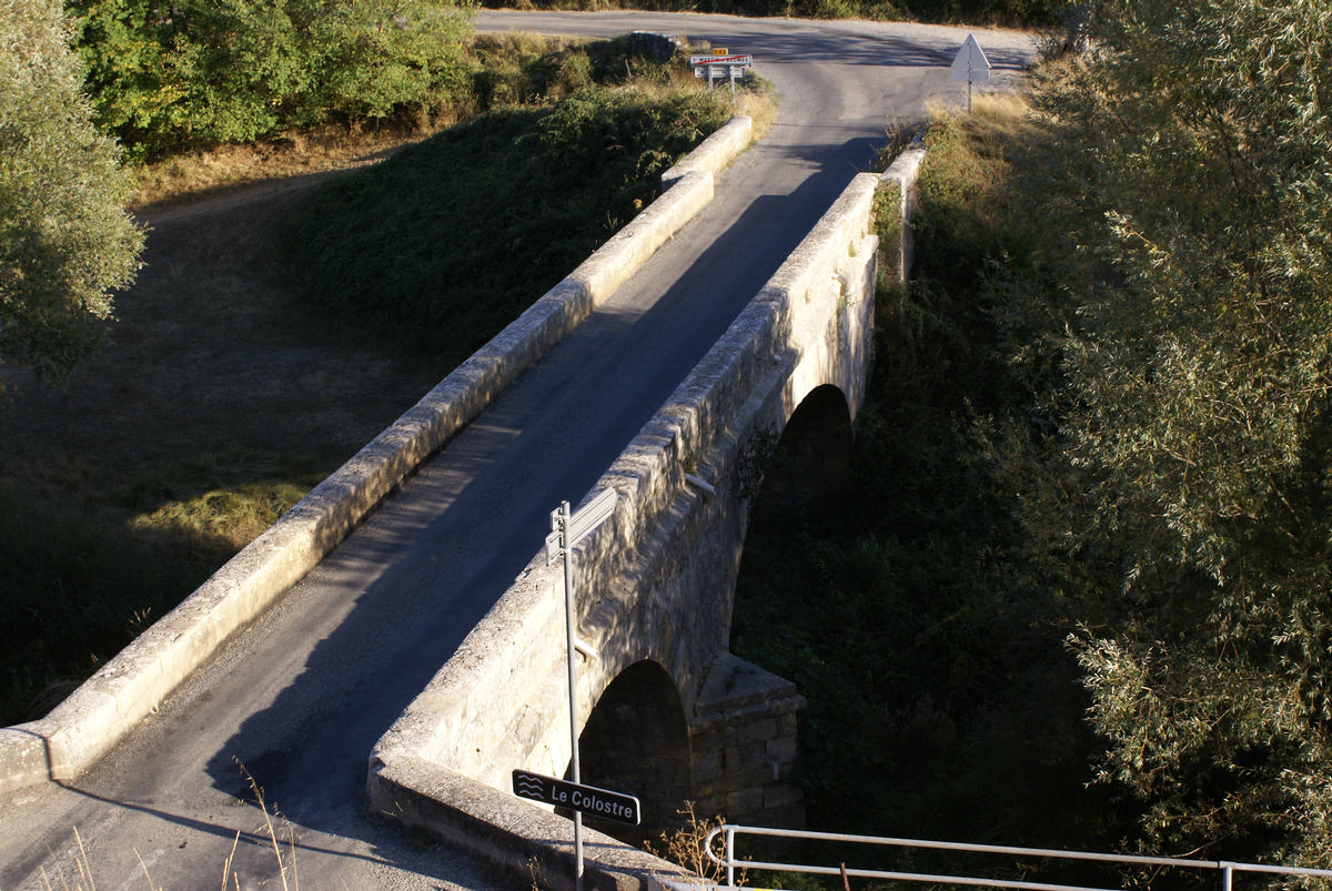 Saint-Martin-de-Brômes - Colostrebrücke 
