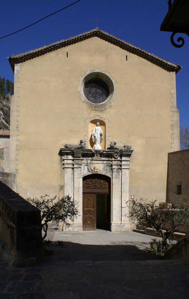 Cathédrale d'Entrevaux 