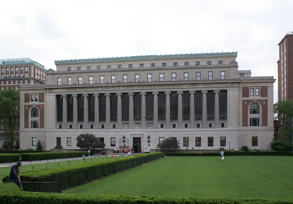 Columbia University - Morningside Campus – Butler Library 