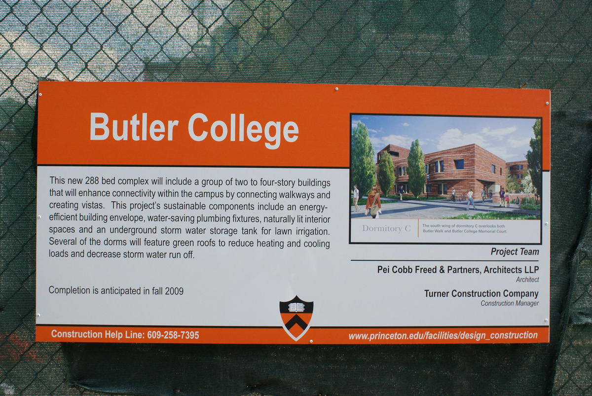 Princeton University – New Butler College 