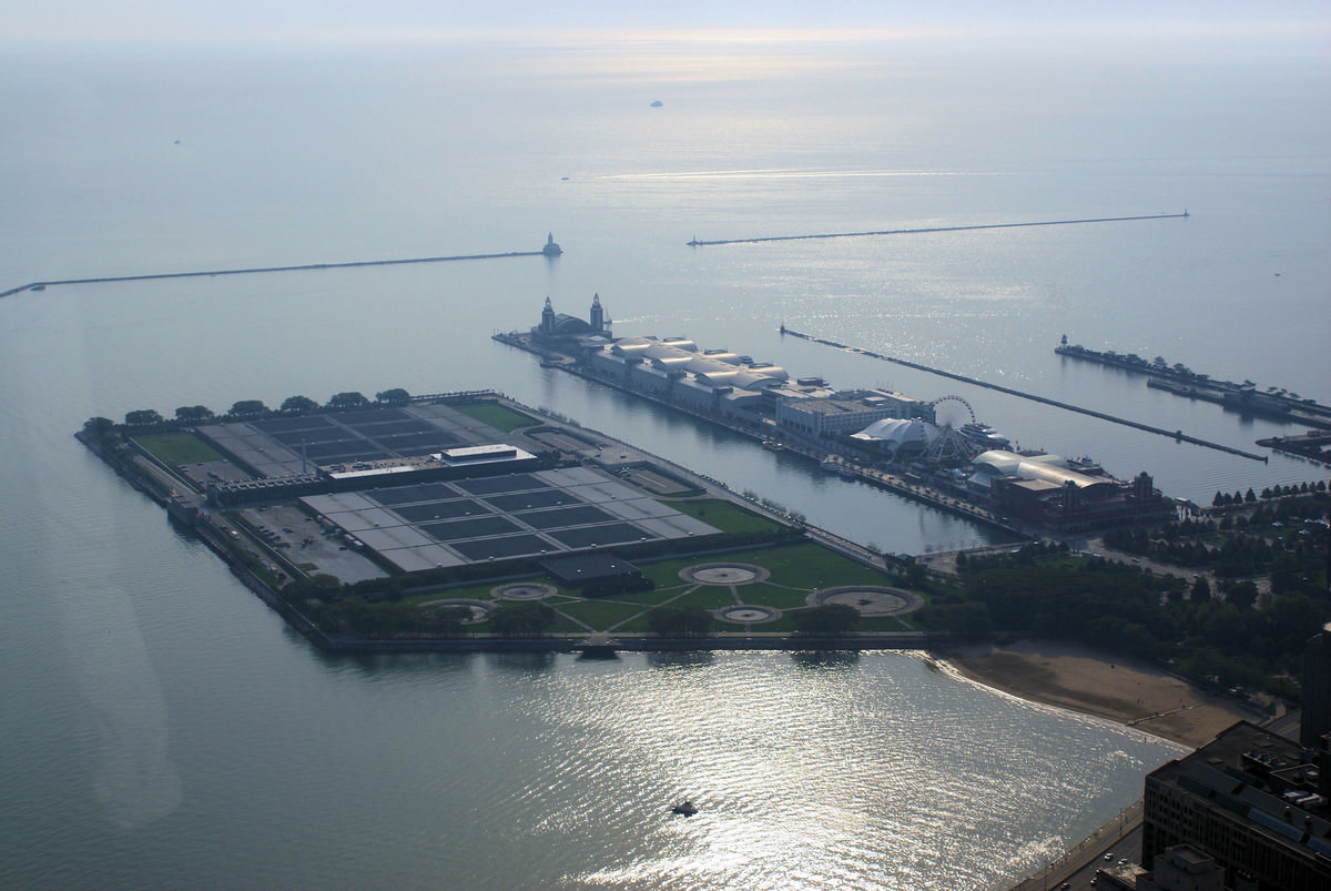 Navy Pier & Jardine Water Purification Plant 