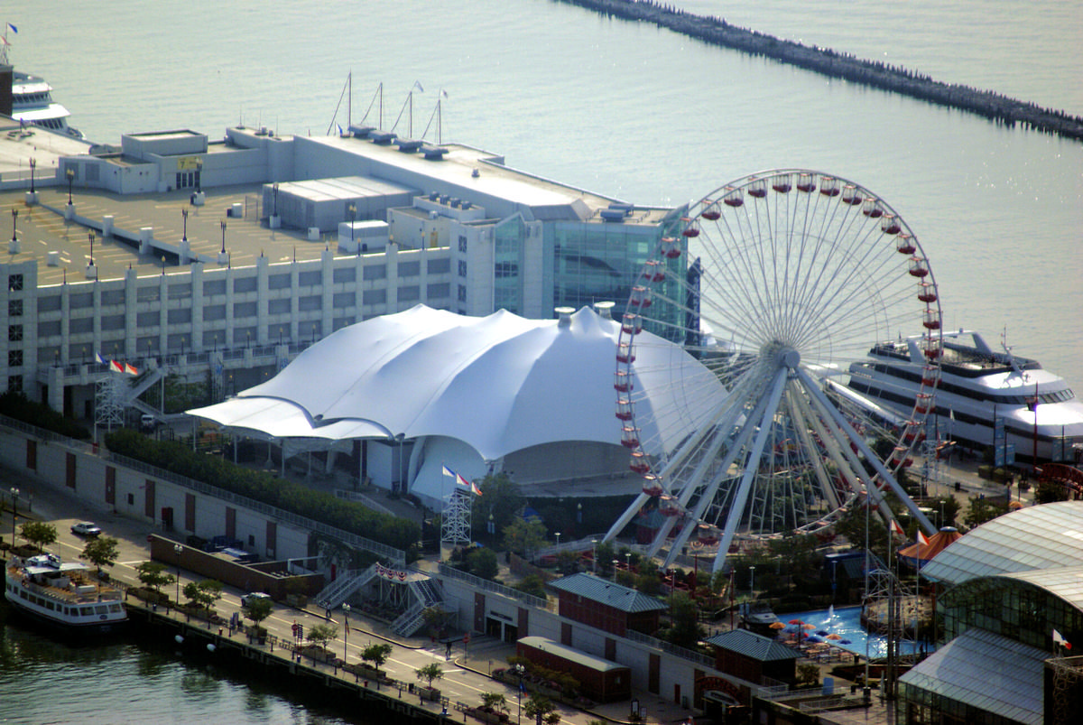 Skyline Stage & Navy Pier Ferris Wheel 