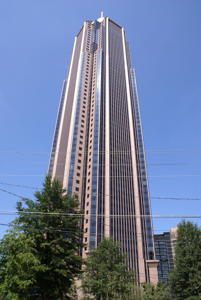 USA, Atlanta, Georgia, Bank Of America Plaza Building