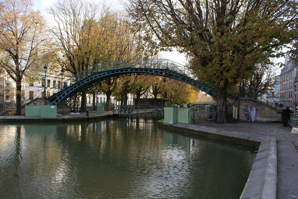 Saint-Martin Canal – Passerelle Bichat 