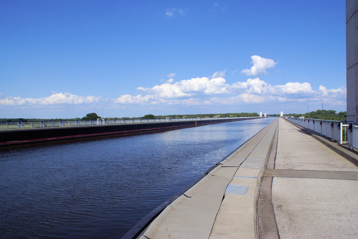 Magdeburg Canal Bridge 