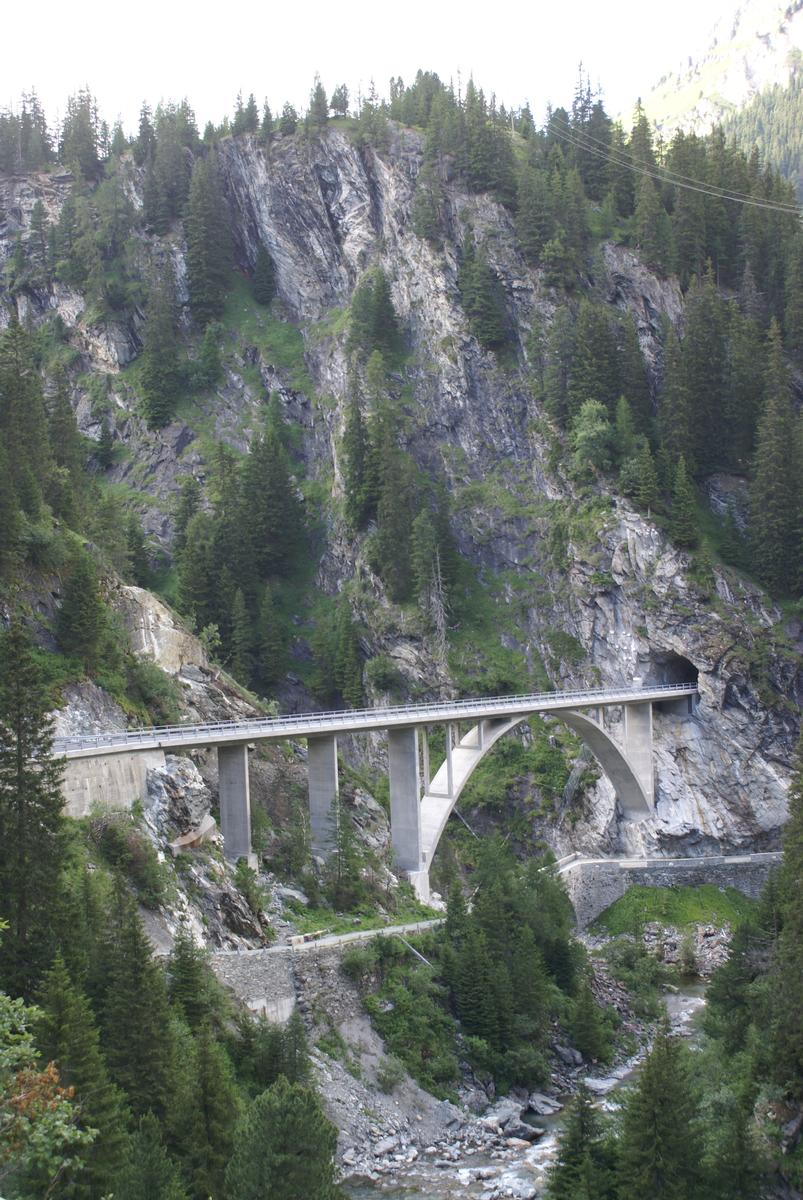 Brücke über den Reno di Lei (Avers/Innerferrera) Structurae