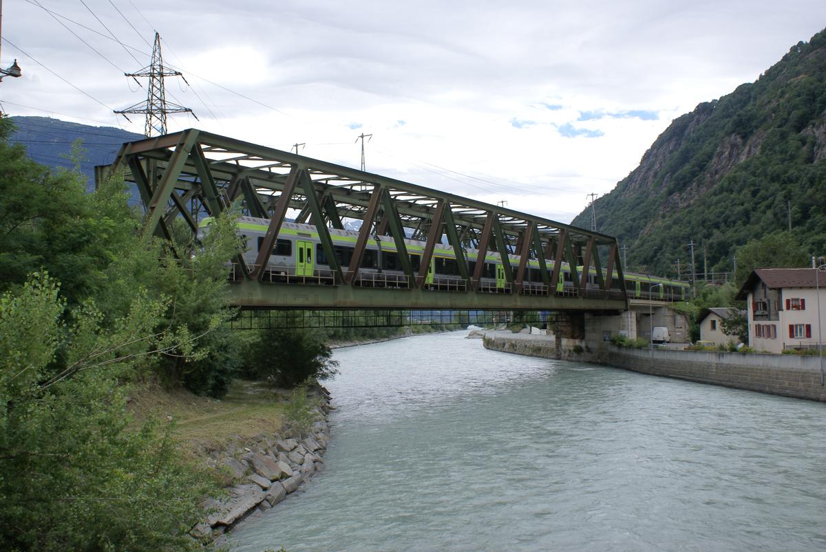 Zweite Rhonebrücke Brig 