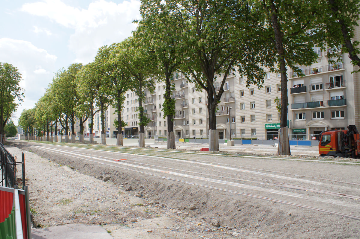 Linie A/B der Straßenbahn Reims 