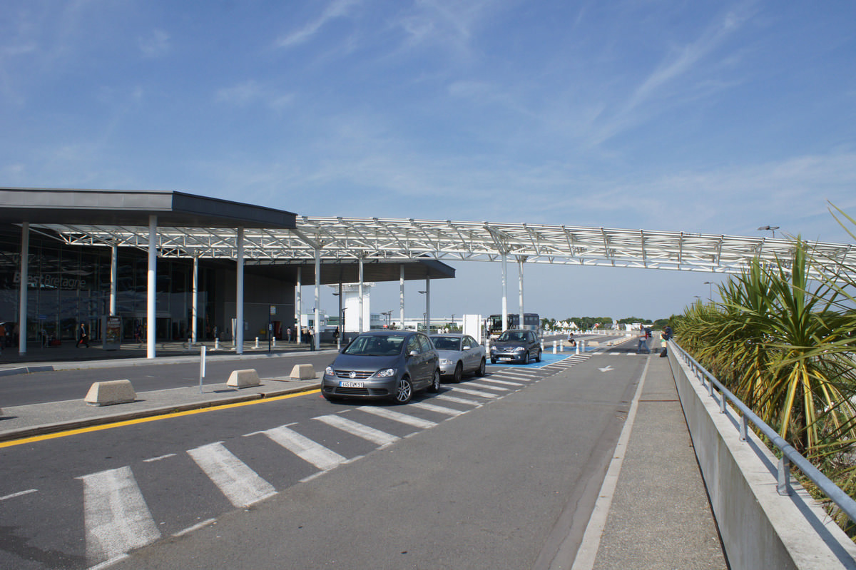 Aérogare de l'aéroport international Brest Bretagne 