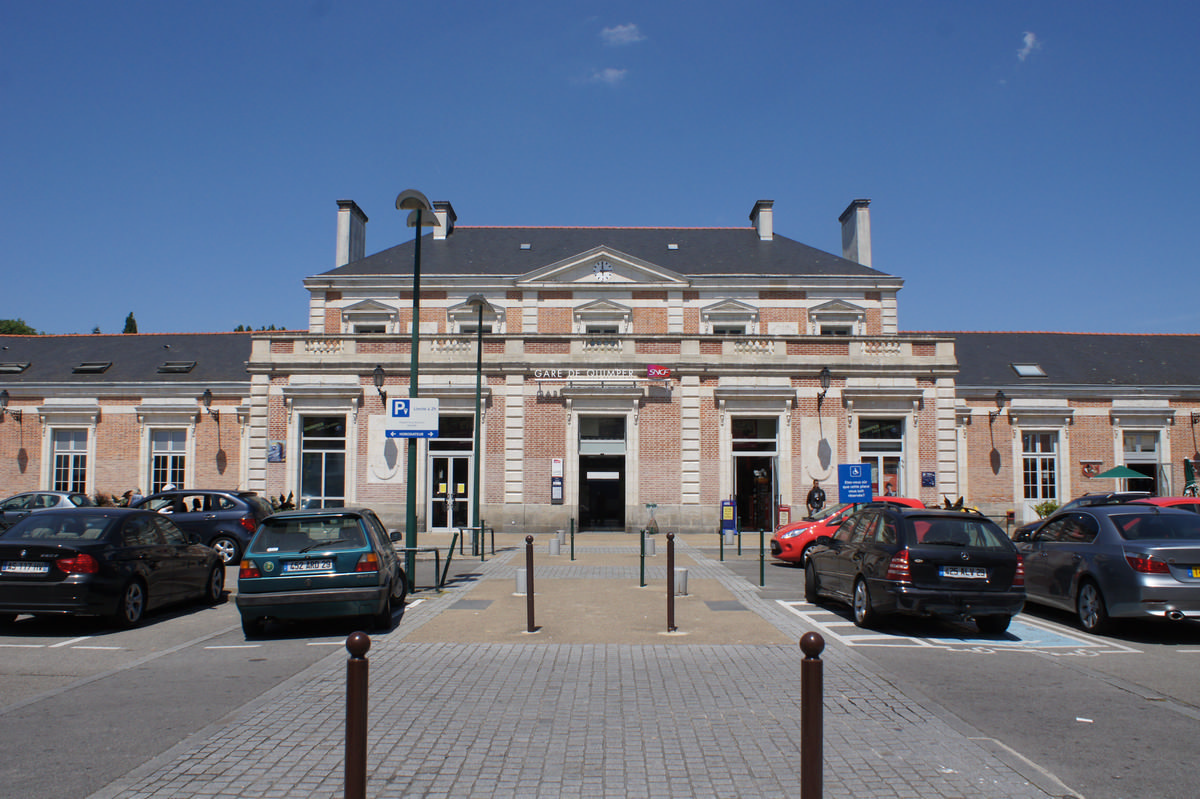 Gare de Quimper (Quimper, 1863) Structurae