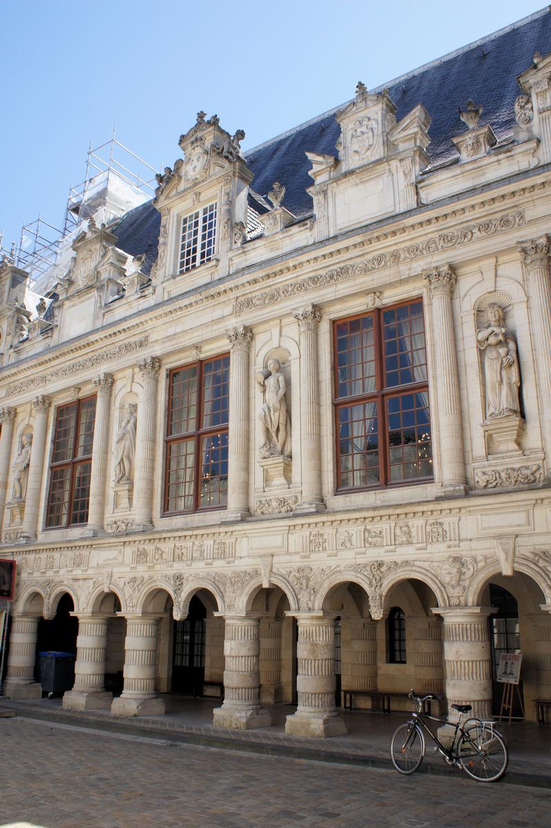 La Rochelle Town Hall  Doorway of town hall, La Rochelle, France