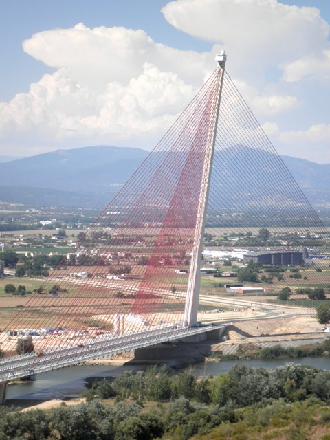 Schrägseilbrücke Talavera de la Reina 