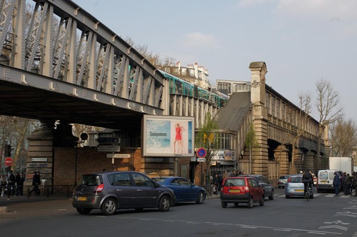 La Chapelle Metro Station (Paris (10 th )/Paris (18 th ), 1903) Structurae