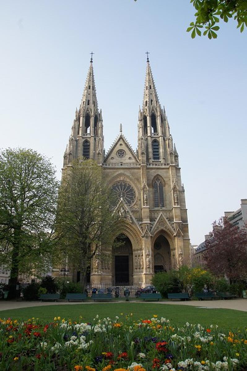 Basilique Sainte-Clotilde-Sainte-Valère (Paris ( 7 th ), 1854) | Structurae