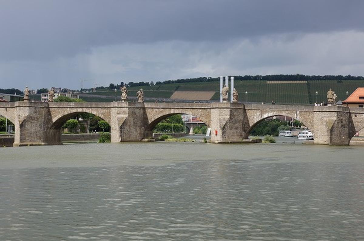 Old Main Bridge in Würzburg 