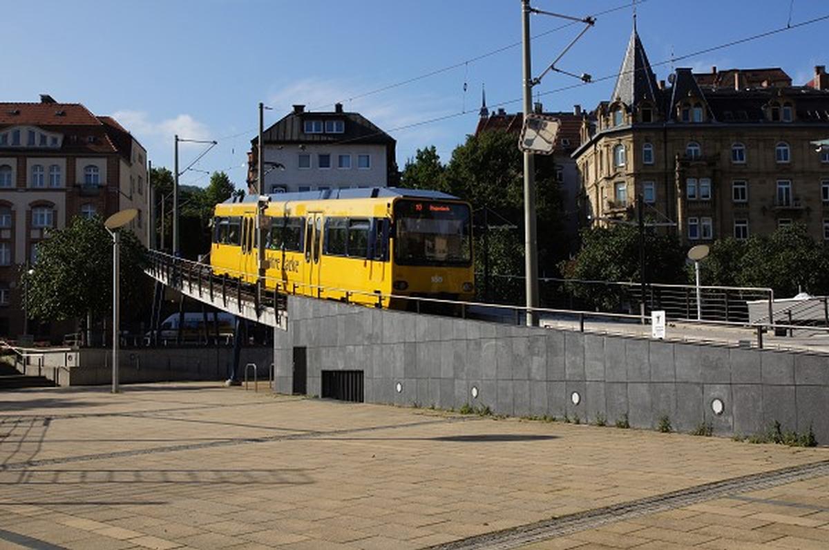 Viaduc de chemin de fer à crémaillère du Marienplatz 