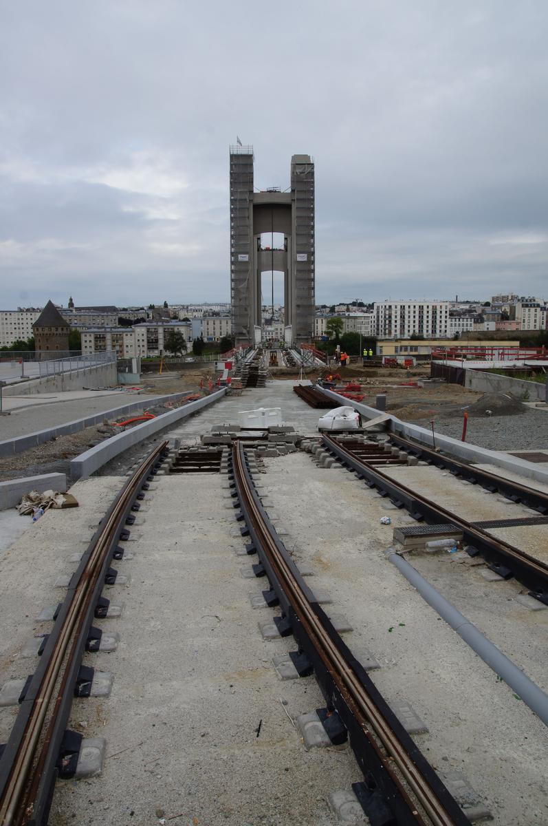 Brest Tramway – Pont de Recouvrance 