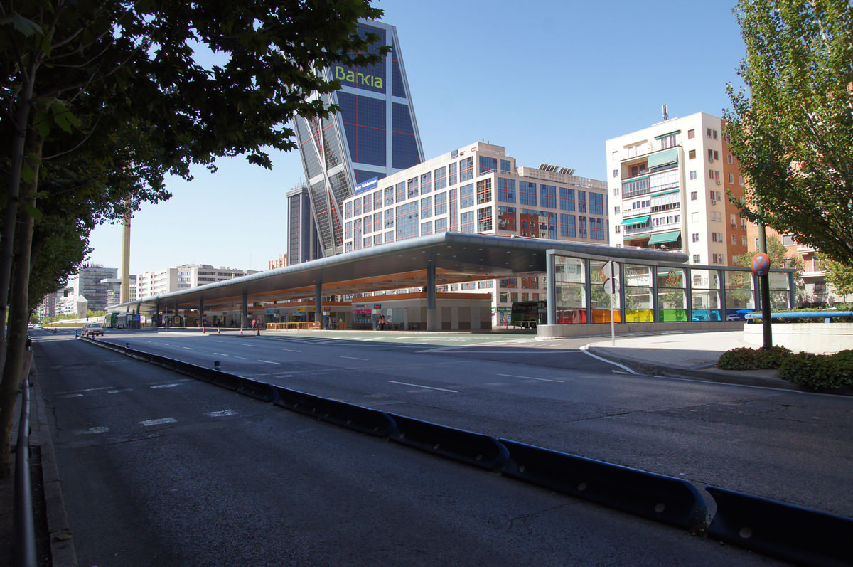 Busbahnhof Plaza de Castilla 