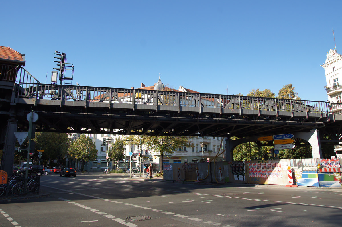 Hochbahnbrücke Schlesische Straße 