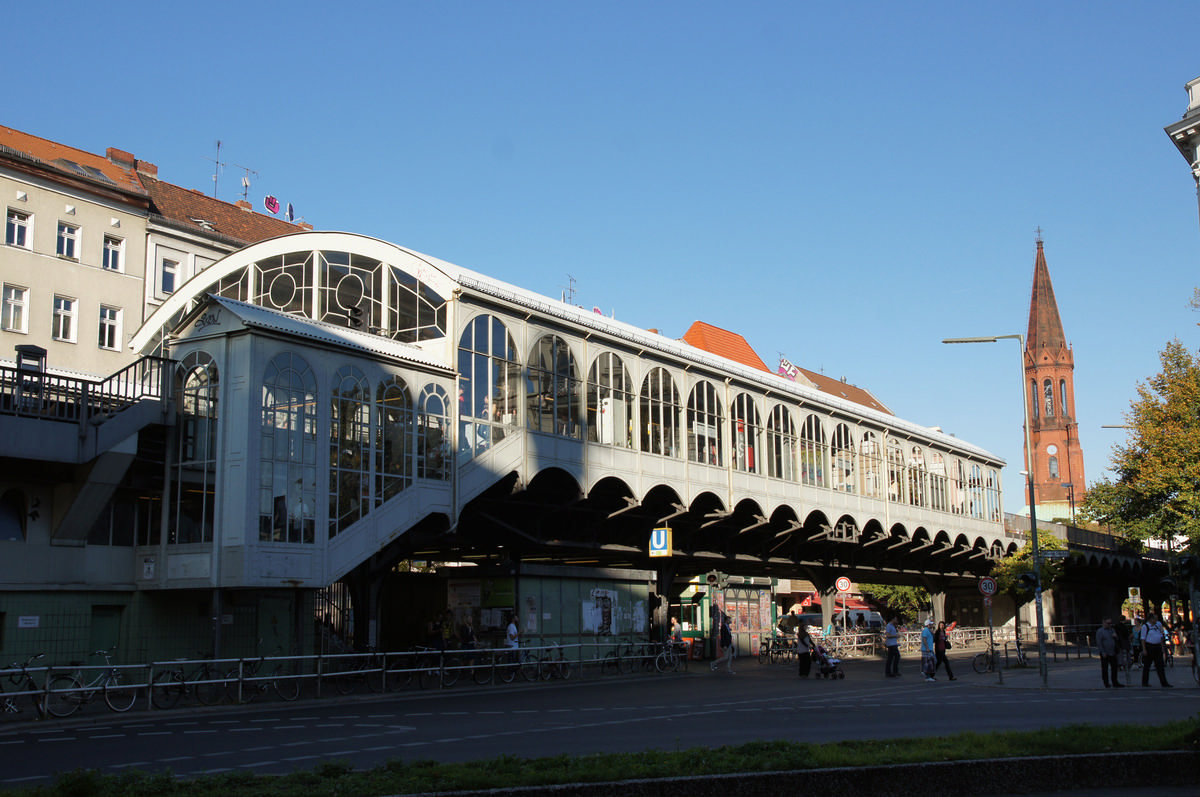 Station de métro Görlitzer Bahnhof 
