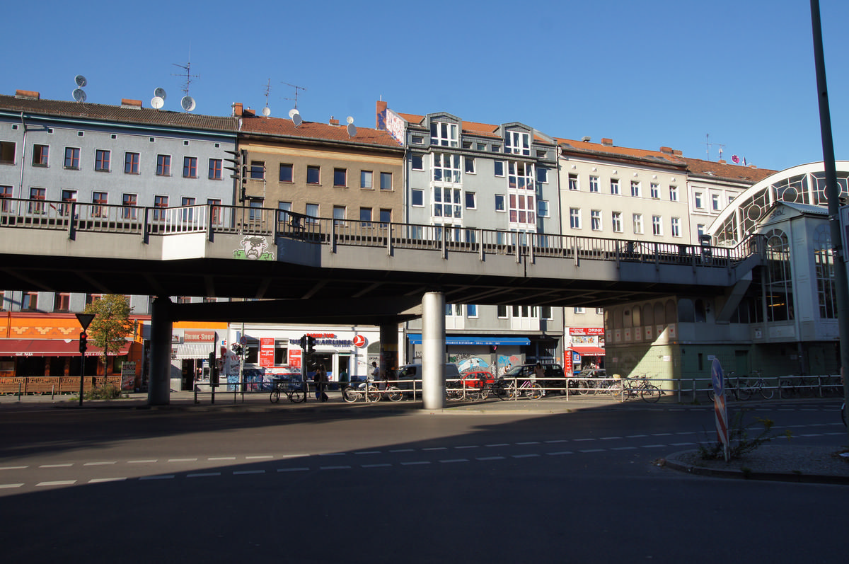 U 1 Subway Line (Berlin) – Hochbahnbrücke Wiener Straße 