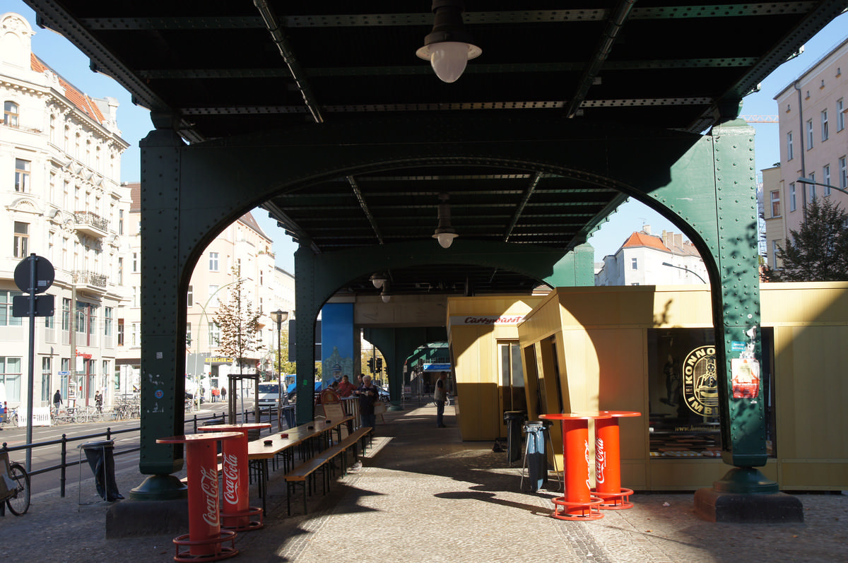 Hochbahnviadukt Schönhauser Allee (I) (Berlin-Prenzlauer Berg, 1913 ...