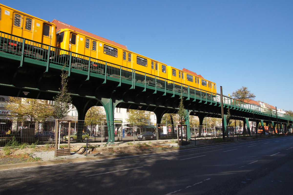 Hochbahnviadukt Schonhauser Allee V Berlin Prenzlauer Berg 1913 Structurae