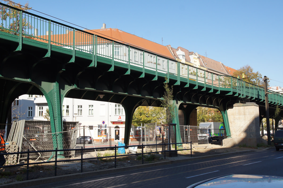 Hochbahnviadukt Schonhauser Allee V Berlin Prenzlauer Berg 1913 Structurae